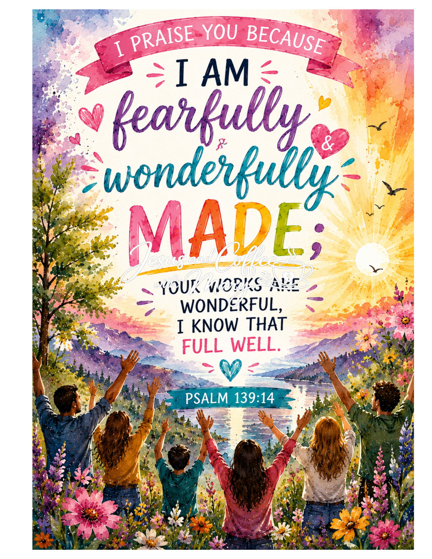 Beautiful Watercolor Bible Tip-Ins Set 1 | Printable Bible Journaling PDF