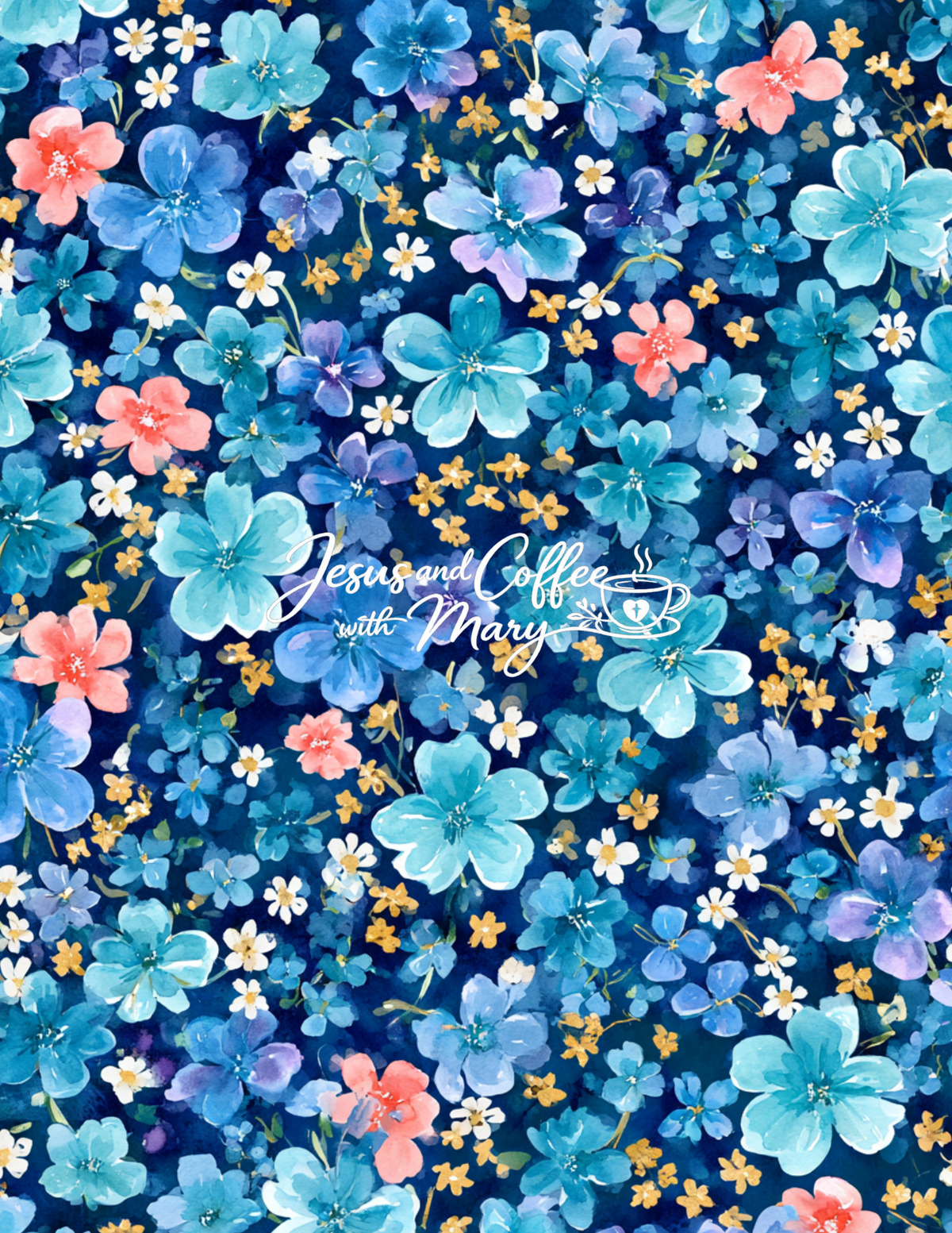 Watercolor Floral Paper Pack | 48 Printable Digital Papers 🌸💕