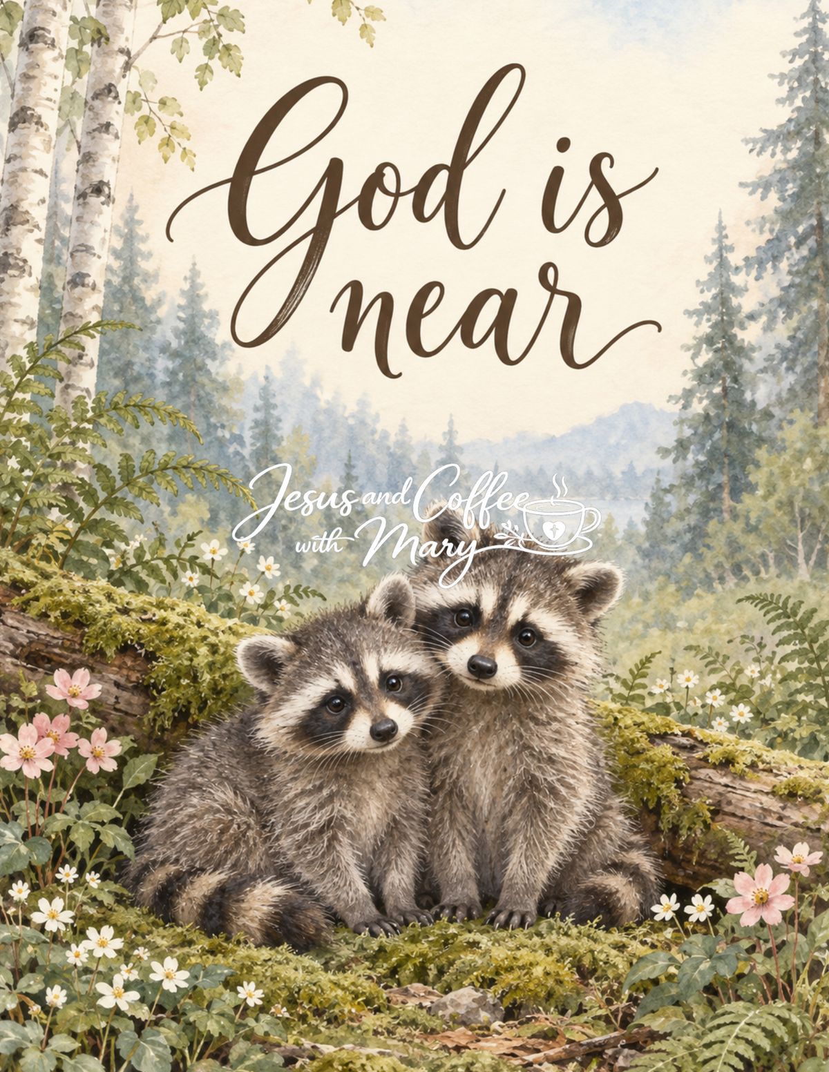 Woodland Baby Animal Printable Tip-In Set | 12 Watercolor Bible Journaling Tip-ins
