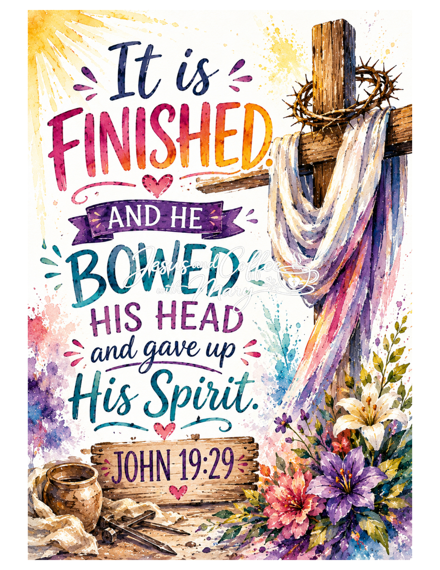 Beautiful Watercolor Bible Tip-Ins Set 2 | Printable Bible Journaling PDF