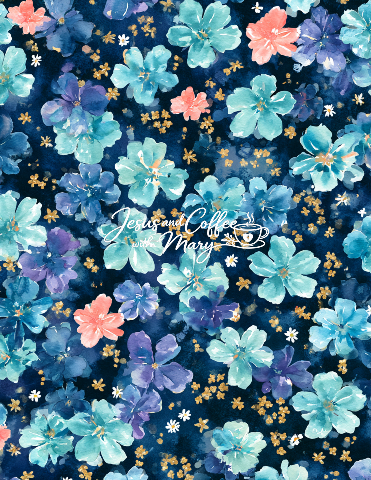 Watercolor Floral Paper Pack | 48 Printable Digital Papers 🌸💕