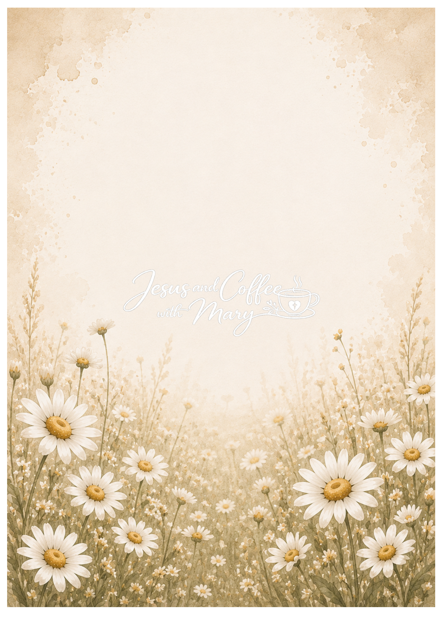 HUGE Daisy Bible Tip-Ins | Printable Bible Journaling PDF