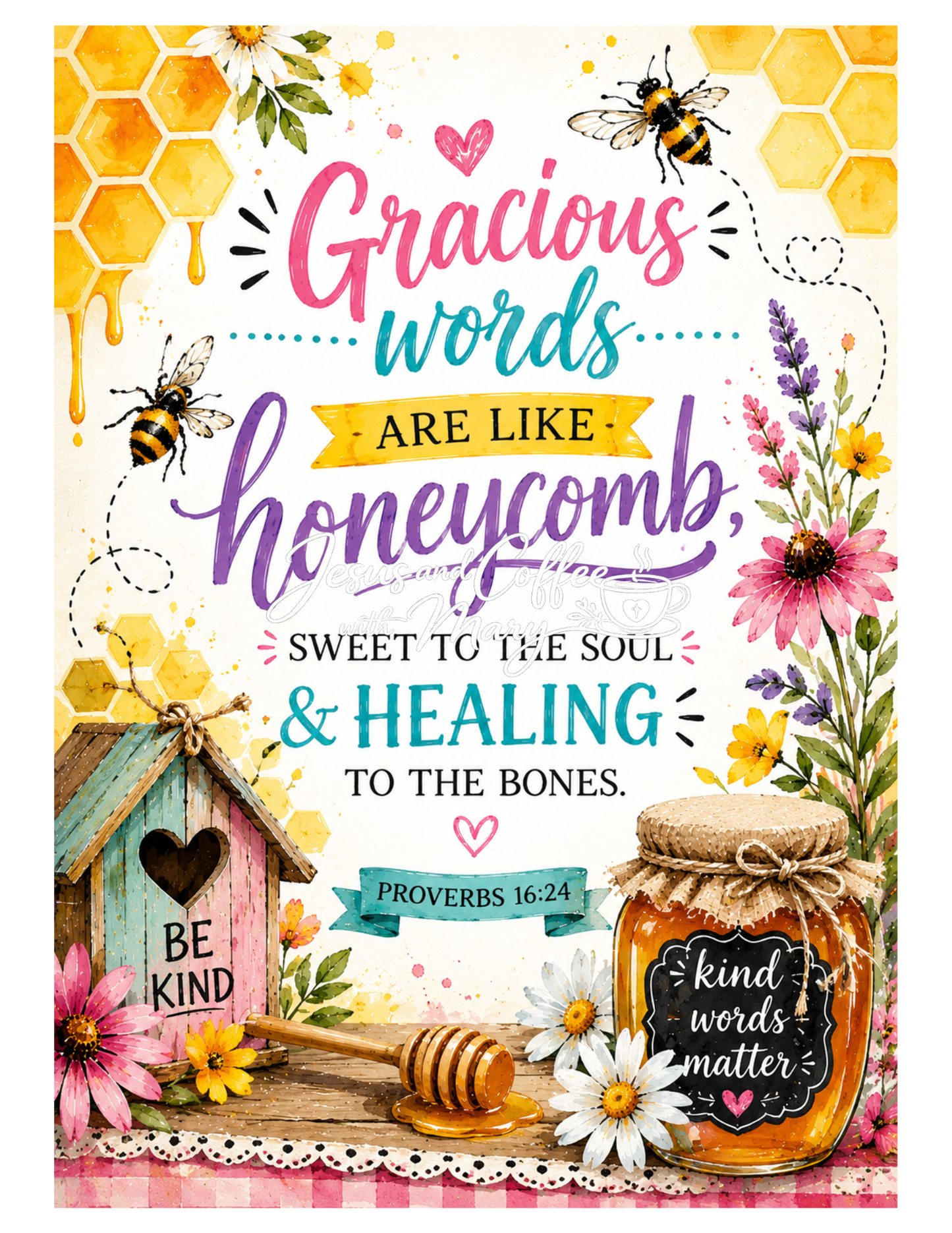 Beautiful Watercolor Bible Tip-Ins Set 1 | Printable Bible Journaling PDF