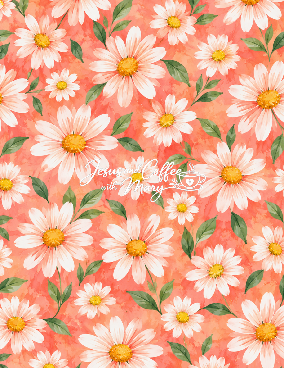 Daisy Printable Papers | 24 Bible Tip-In & Scrapbooking Pages
