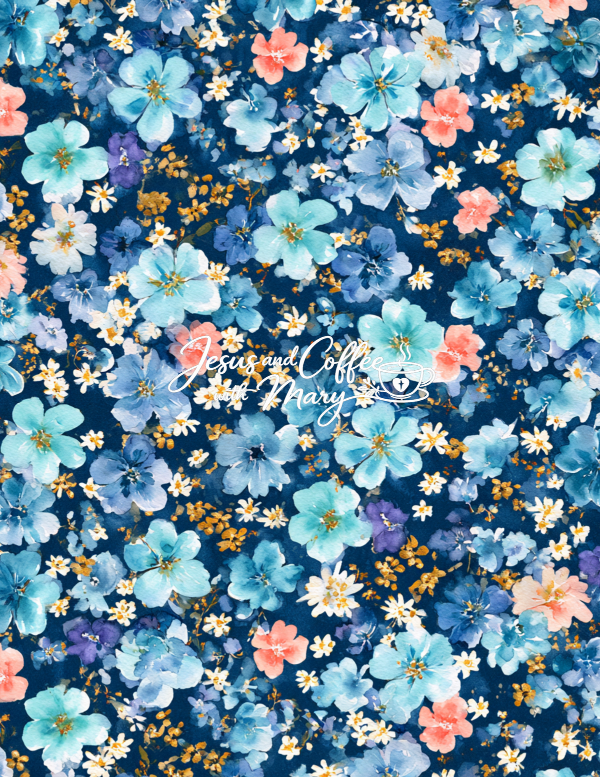 Watercolor Floral Paper Pack | 48 Printable Digital Papers 🌸💕