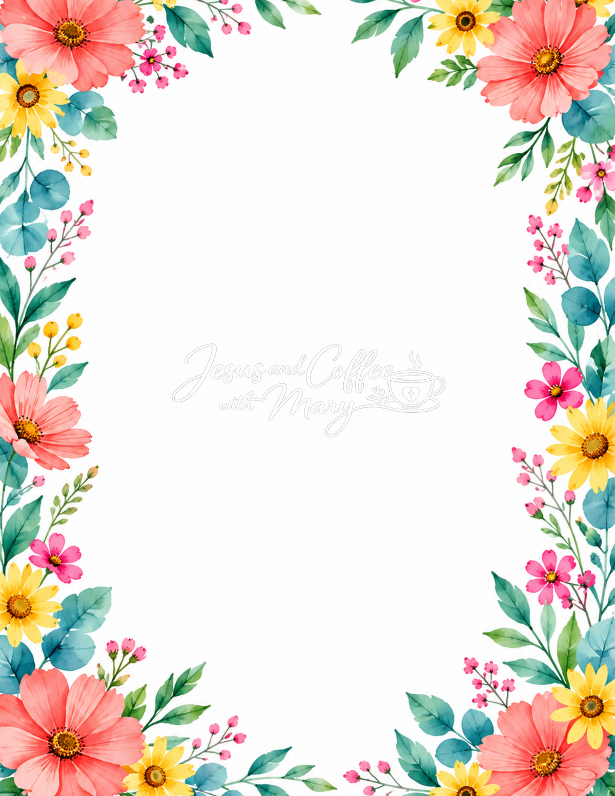 Bright & Modern Coffee Paper , Tags & Ephemera Set