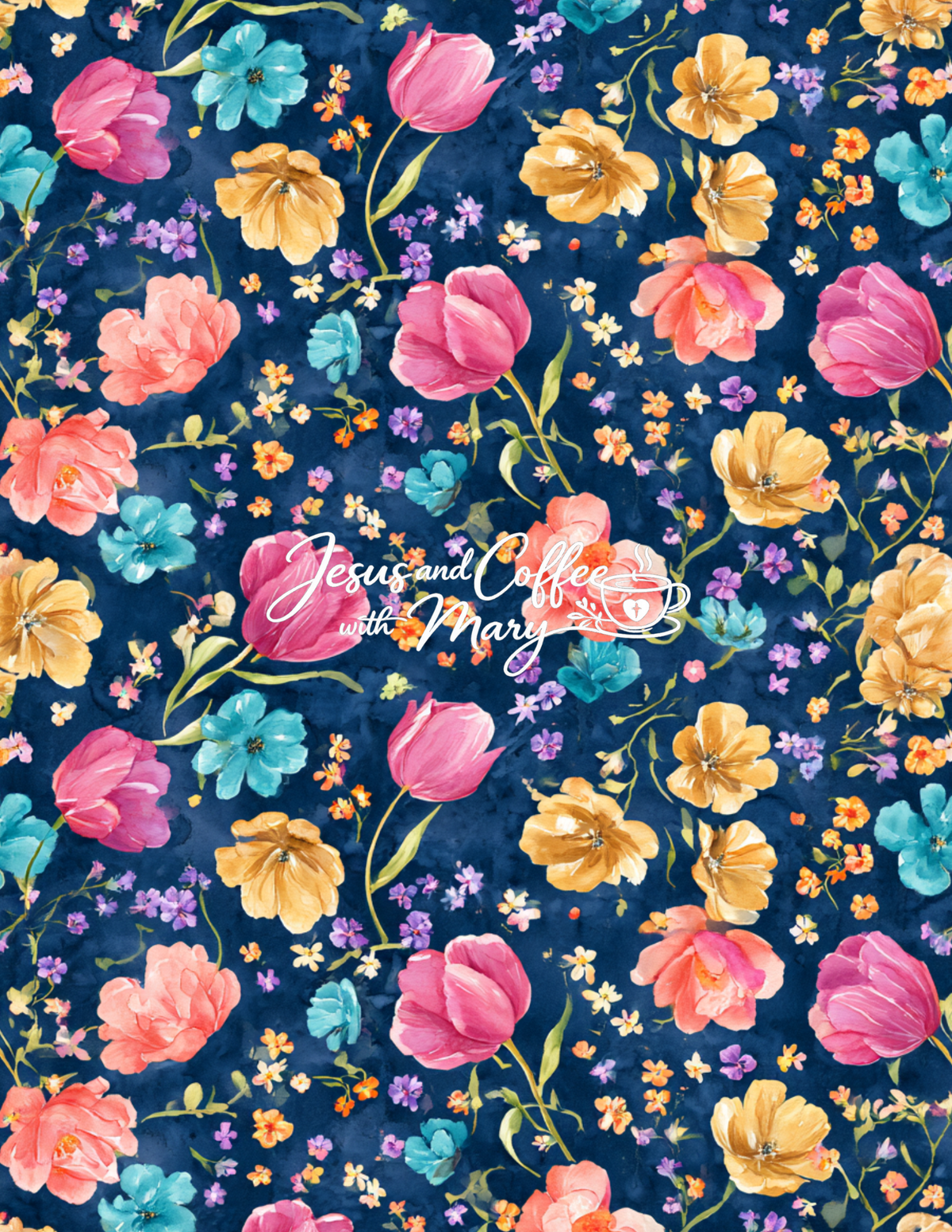 Watercolor Floral Paper Pack | 48 Printable Digital Papers 🌸💕