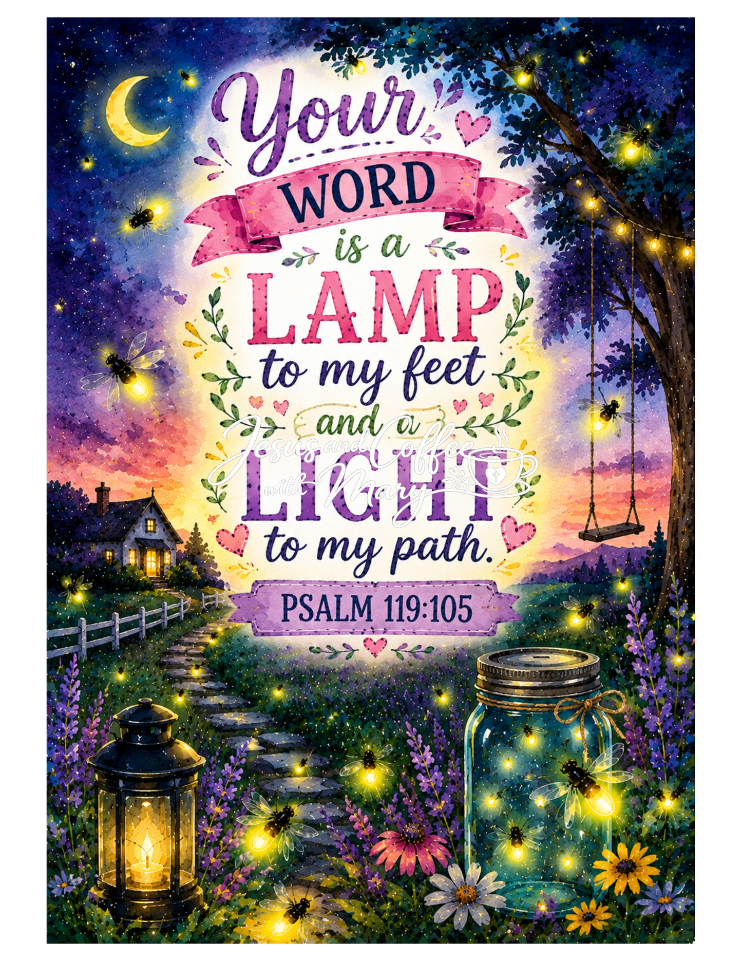 Beautiful Watercolor Bible Tip-Ins Set 2 | Printable Bible Journaling PDF
