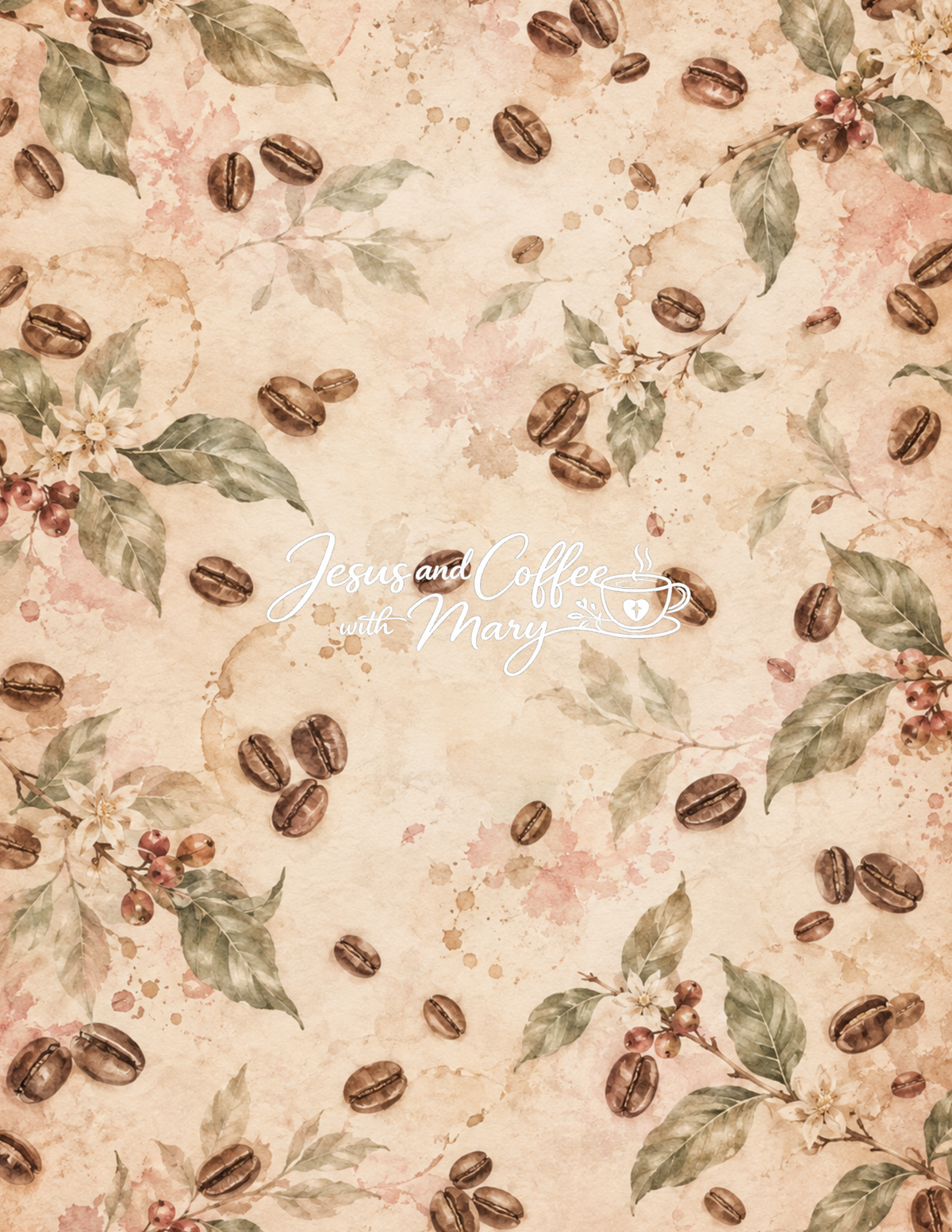 Vintage Coffee & Faith Printable Paper, Tags & Ephemera Set