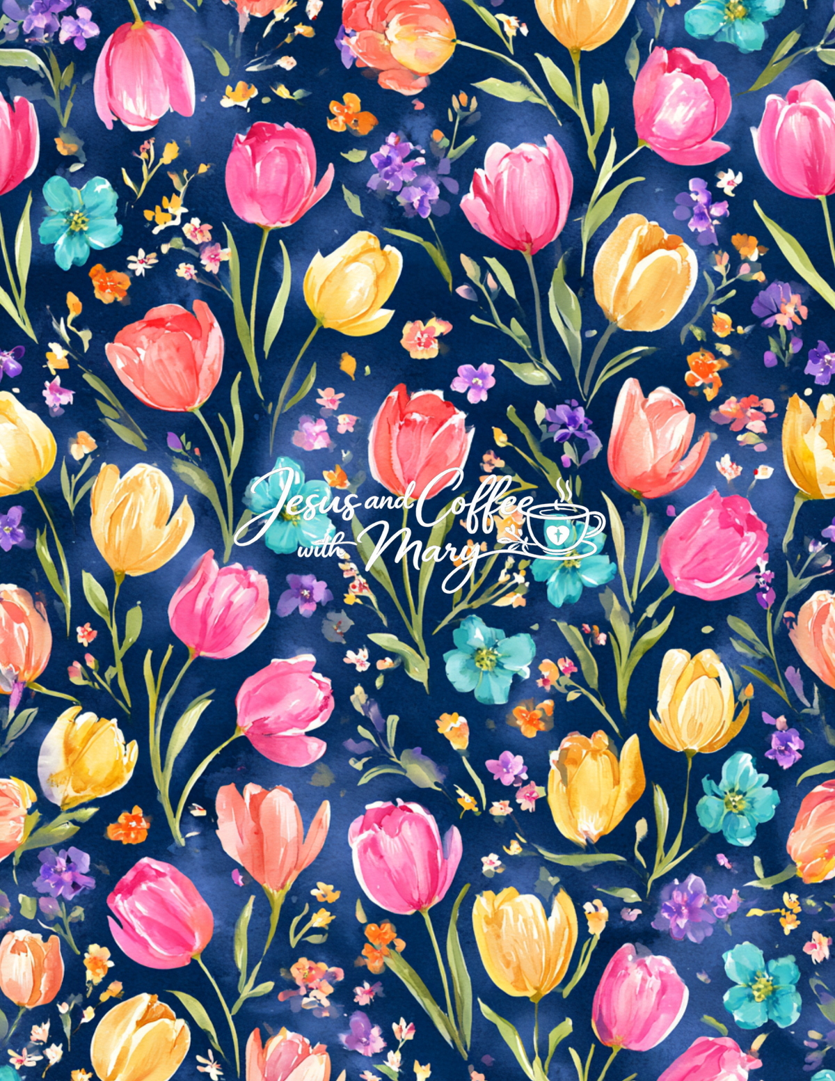 Watercolor Floral Paper Pack | 48 Printable Digital Papers 🌸💕
