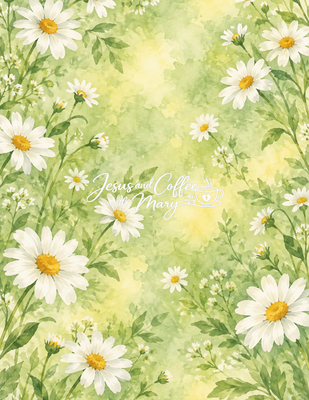 Daisy Printable Papers | 24 Bible Tip-In & Scrapbooking Pages