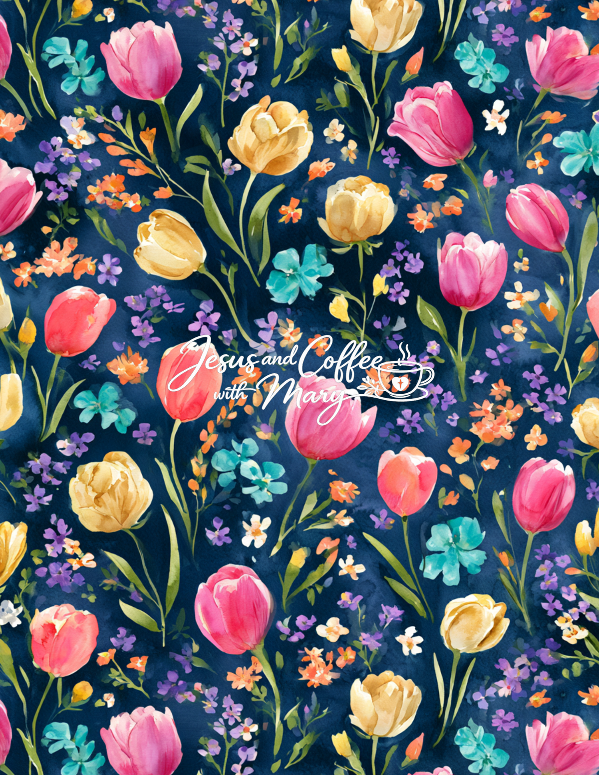 Watercolor Floral Paper Pack | 48 Printable Digital Papers 🌸💕