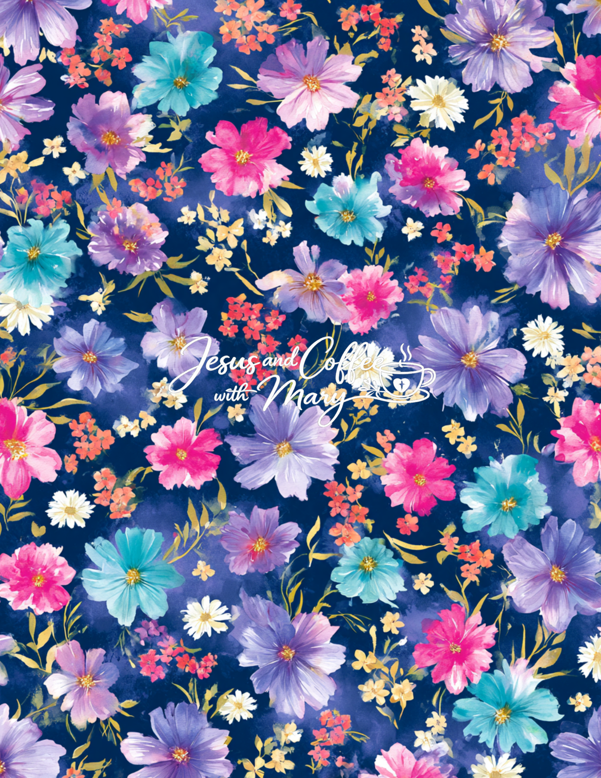Watercolor Floral Paper Pack | 48 Printable Digital Papers 🌸💕