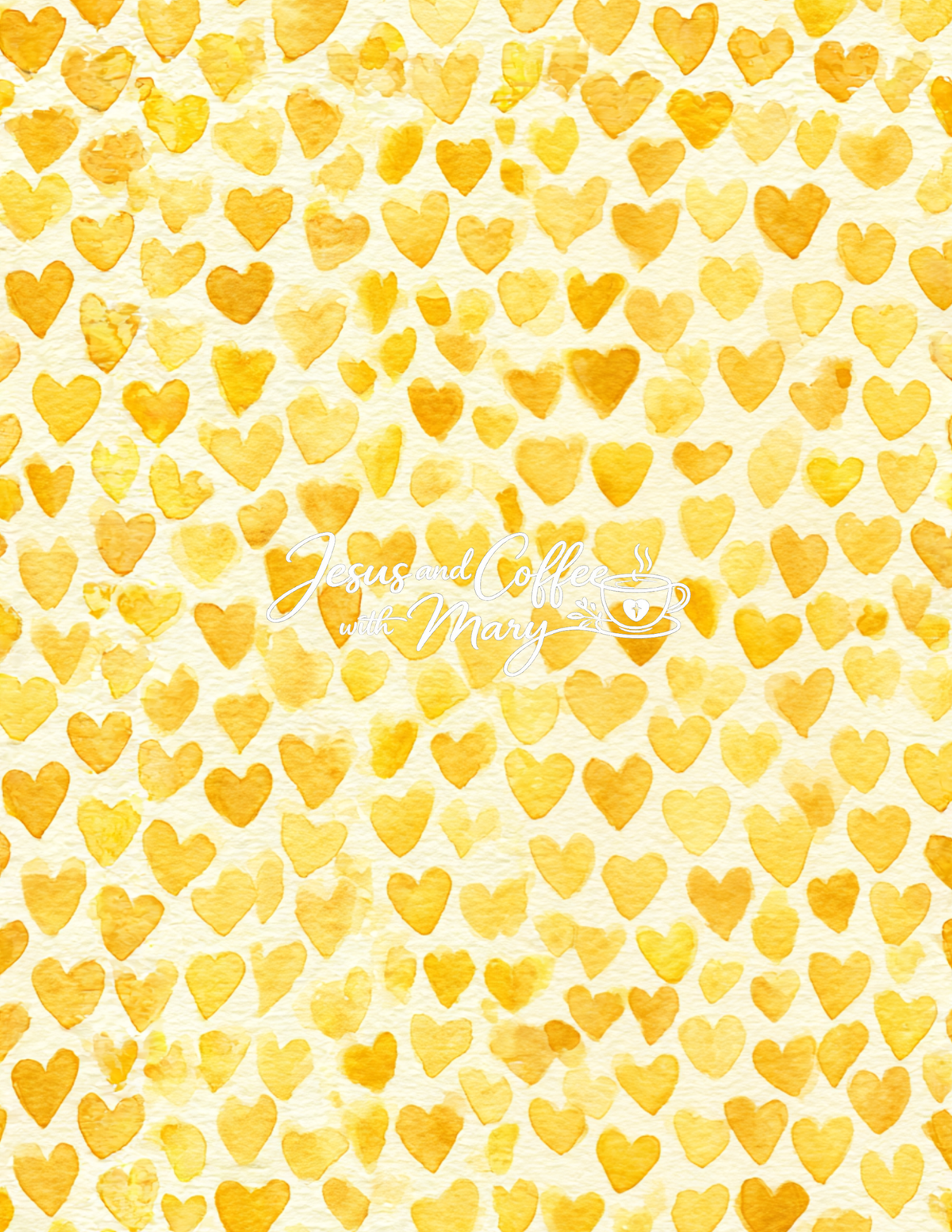 Watercolor Hearts Mega Paper Pack – 44 Printable Digital Papers