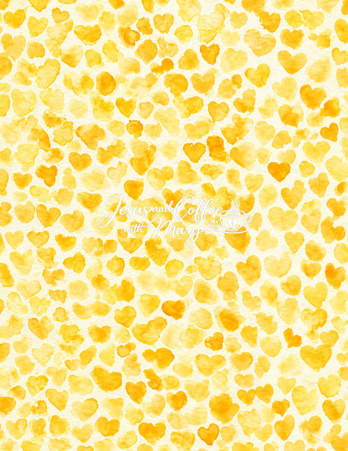 Watercolor Hearts Mega Paper Pack – 44 Printable Digital Papers