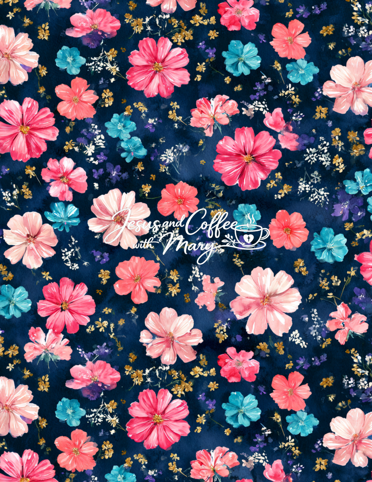 Watercolor Floral Paper Pack | 48 Printable Digital Papers 🌸💕