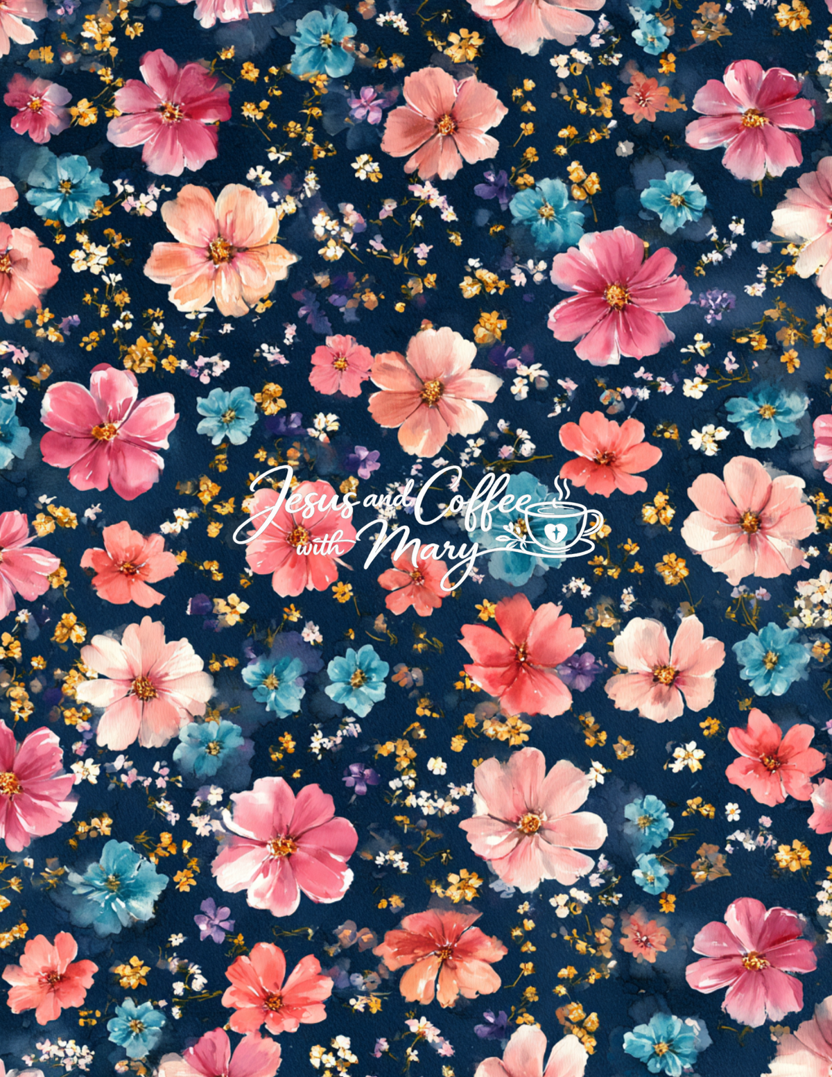 Watercolor Floral Paper Pack | 48 Printable Digital Papers 🌸💕