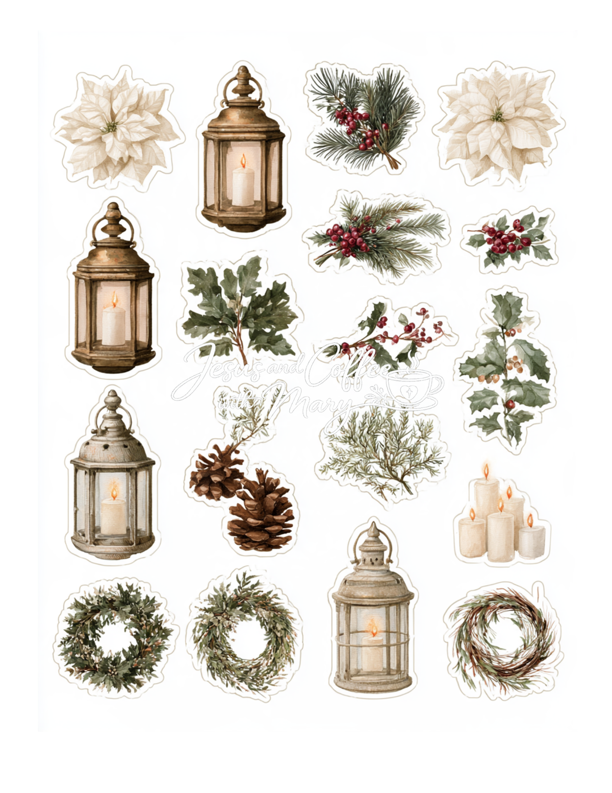 The Promise of Christmas | 25-Day Advent Bible Study, Prayer Journal & Christmas Printable Bundle