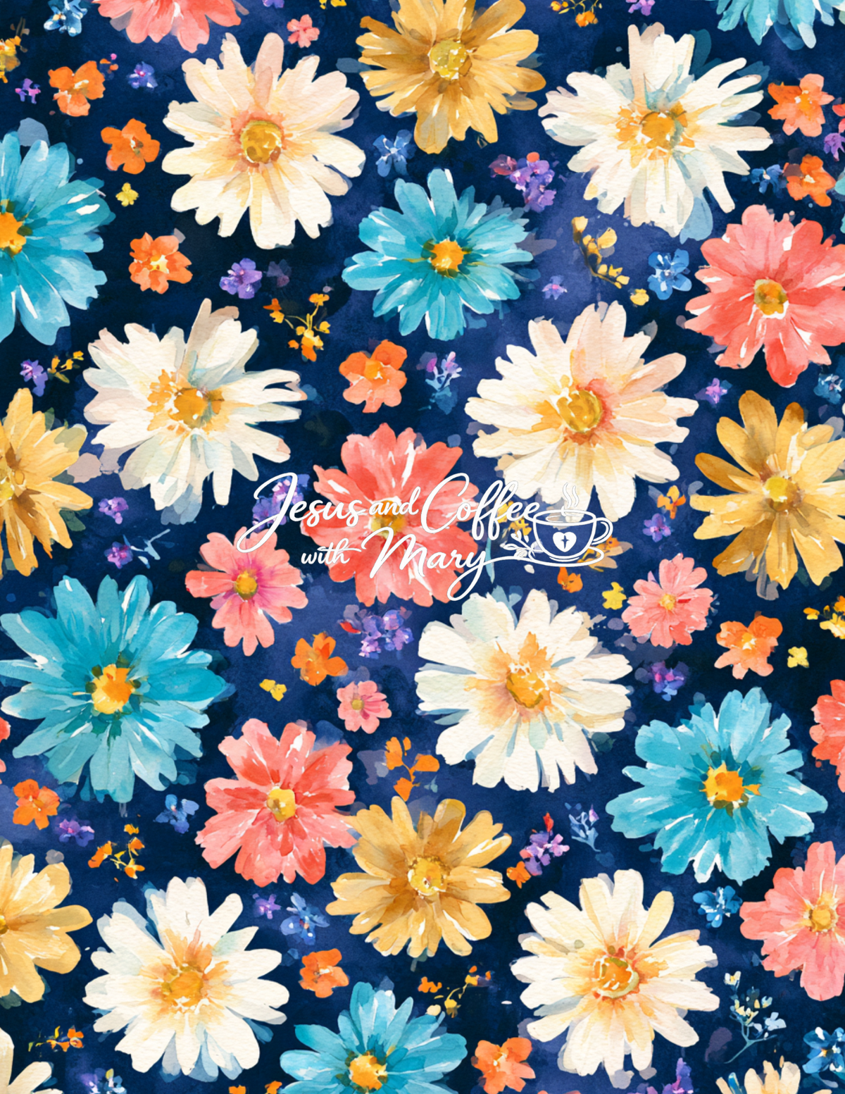Watercolor Floral Paper Pack | 48 Printable Digital Papers 🌸💕