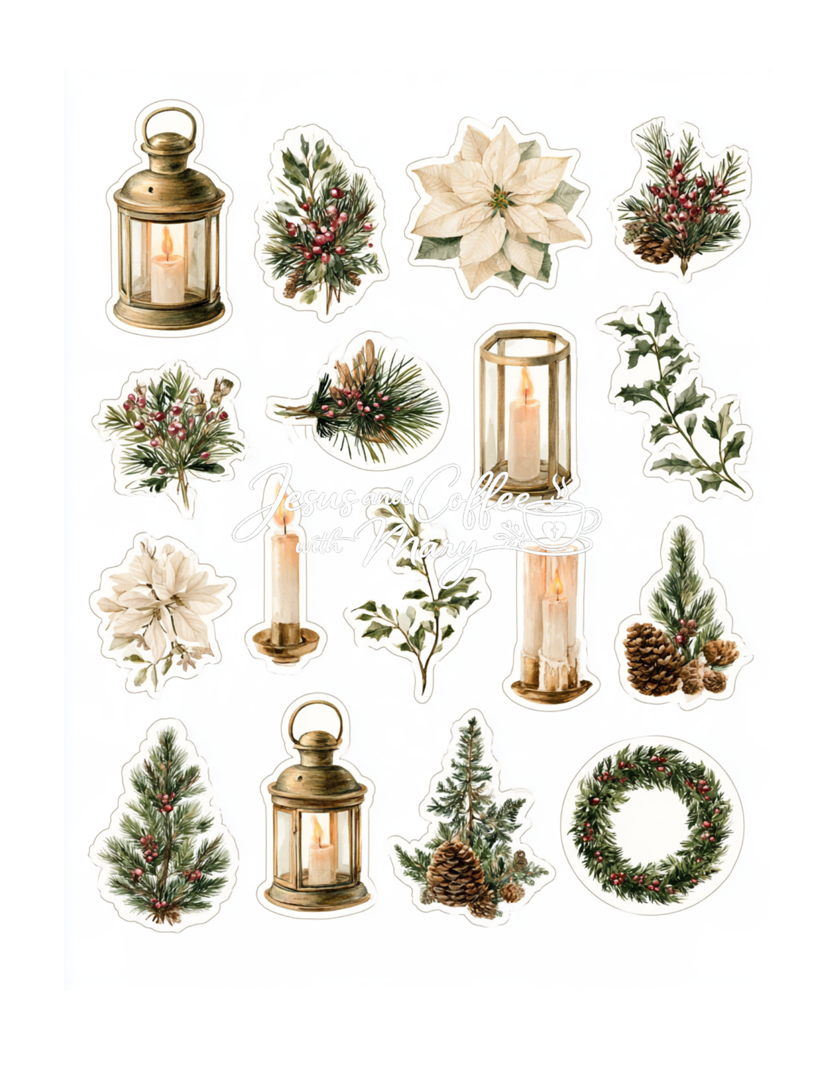 The Promise of Christmas | 25-Day Advent Bible Study, Prayer Journal & Christmas Printable Bundle
