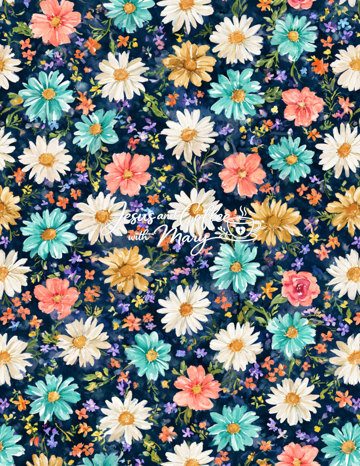 Watercolor Floral Paper Pack | 48 Printable Digital Papers 🌸💕
