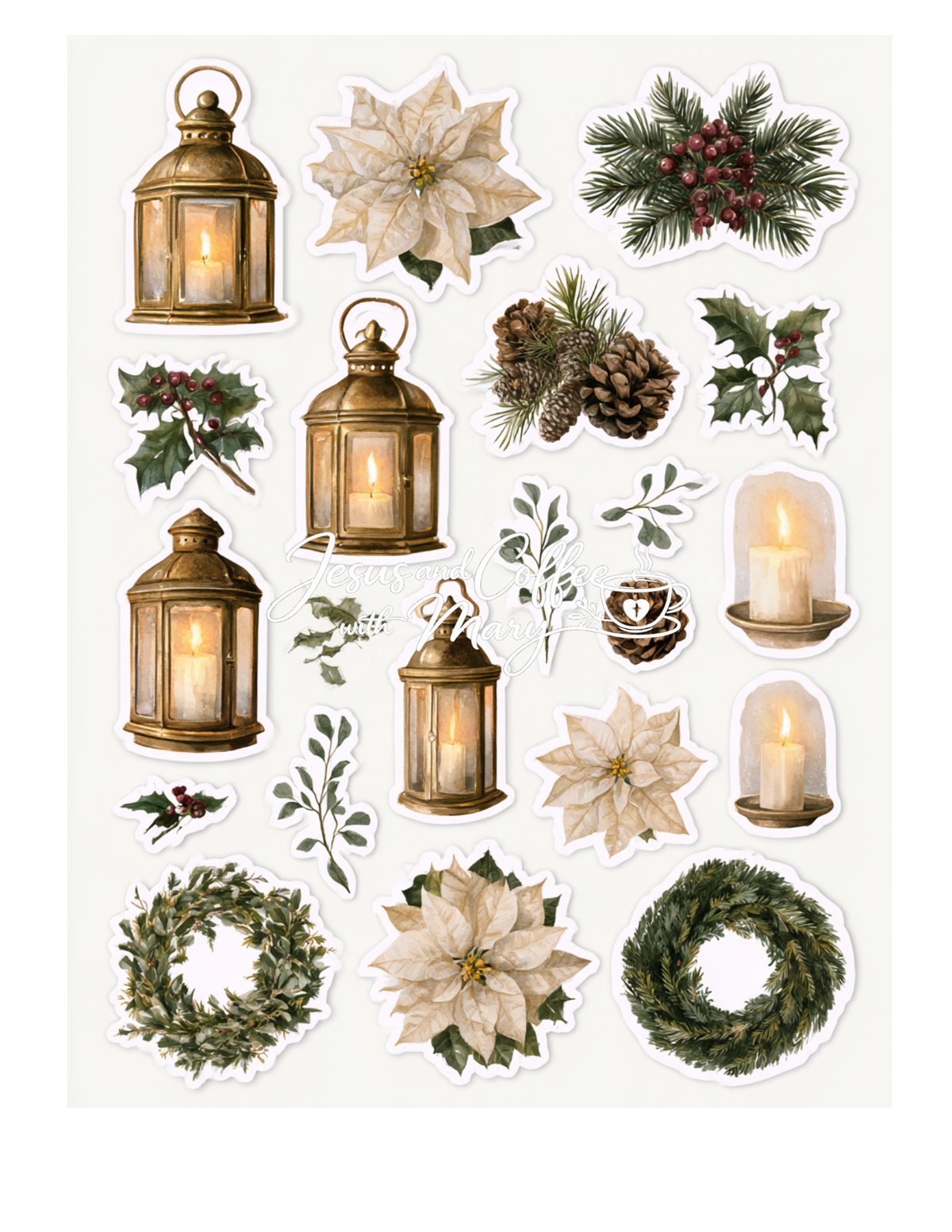 The Promise of Christmas | 25-Day Advent Bible Study, Prayer Journal & Christmas Printable Bundle