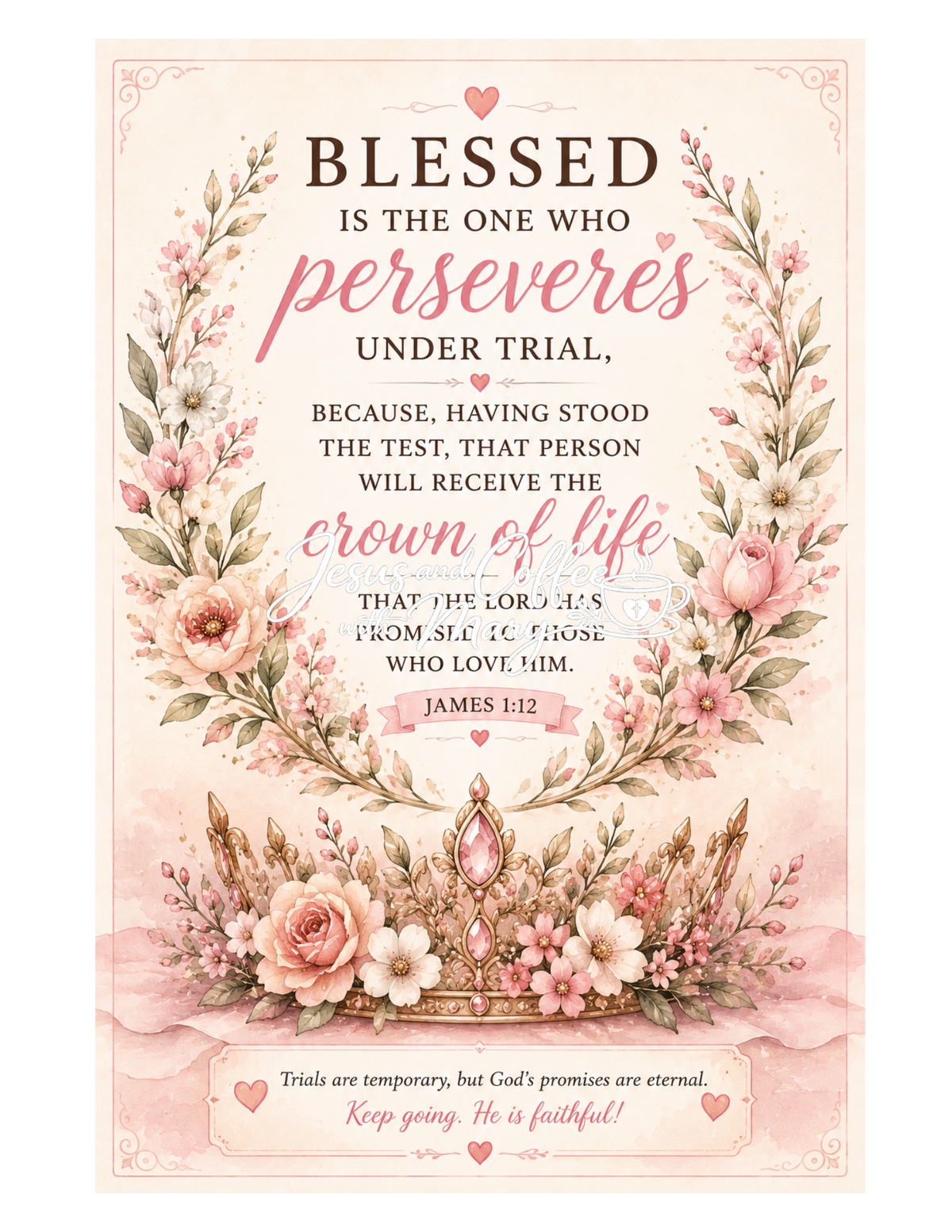 Book of James Bible Journaling Printable Set | Scripture Tip-Ins, Ephemera & Faith-Based Printables