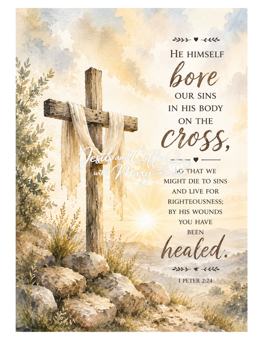 Faith & Garden Bible Tip-Ins | Printable Bible Journaling PDF