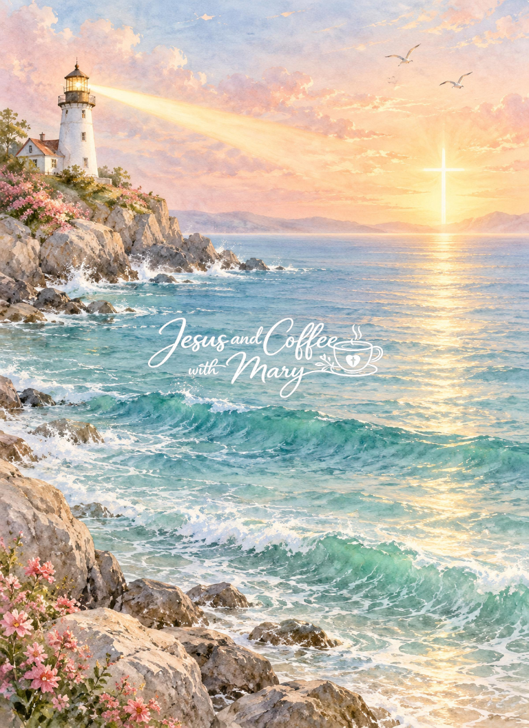 Lighthouse & Water Printable Papers, Tags & Ephemera