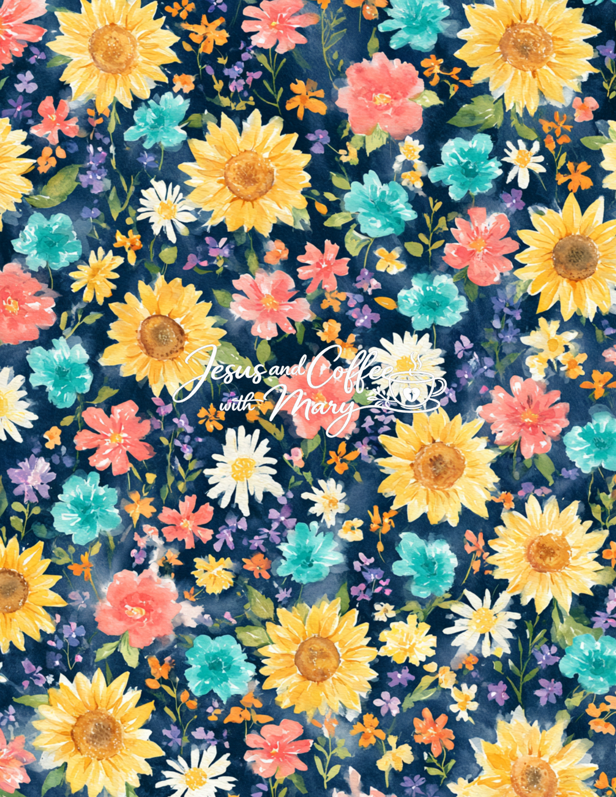 Watercolor Floral Paper Pack | 48 Printable Digital Papers 🌸💕