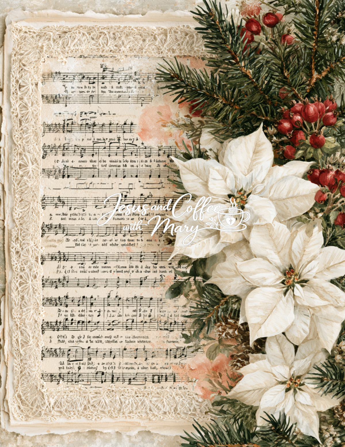 The Promise of Christmas | 25-Day Advent Bible Study, Prayer Journal & Christmas Printable Bundle
