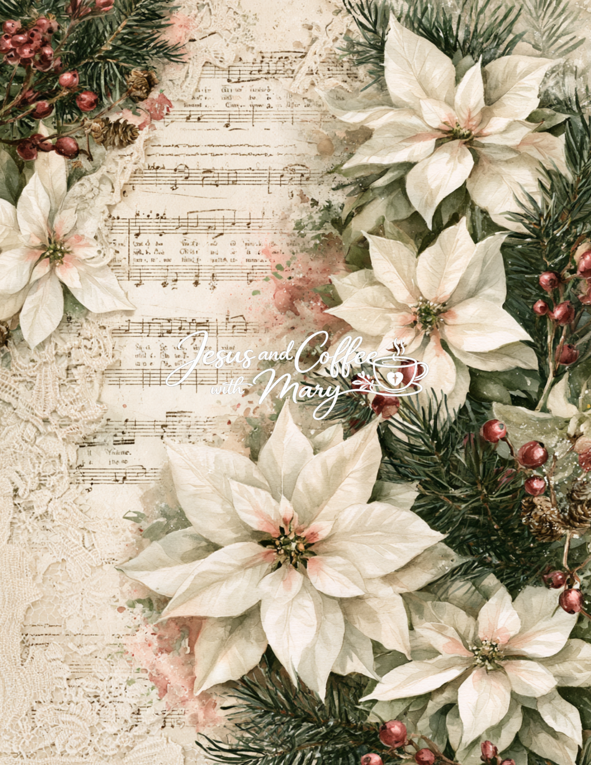 The Promise of Christmas | 25-Day Advent Bible Study, Prayer Journal & Christmas Printable Bundle