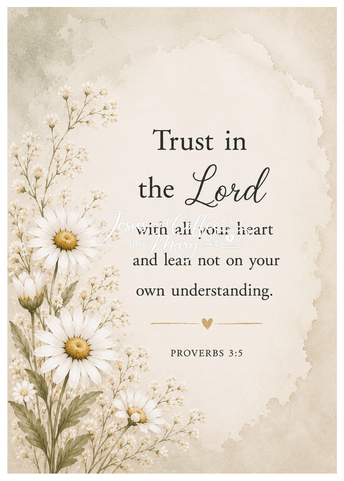 HUGE Daisy Bible Tip-Ins | Printable Bible Journaling PDF