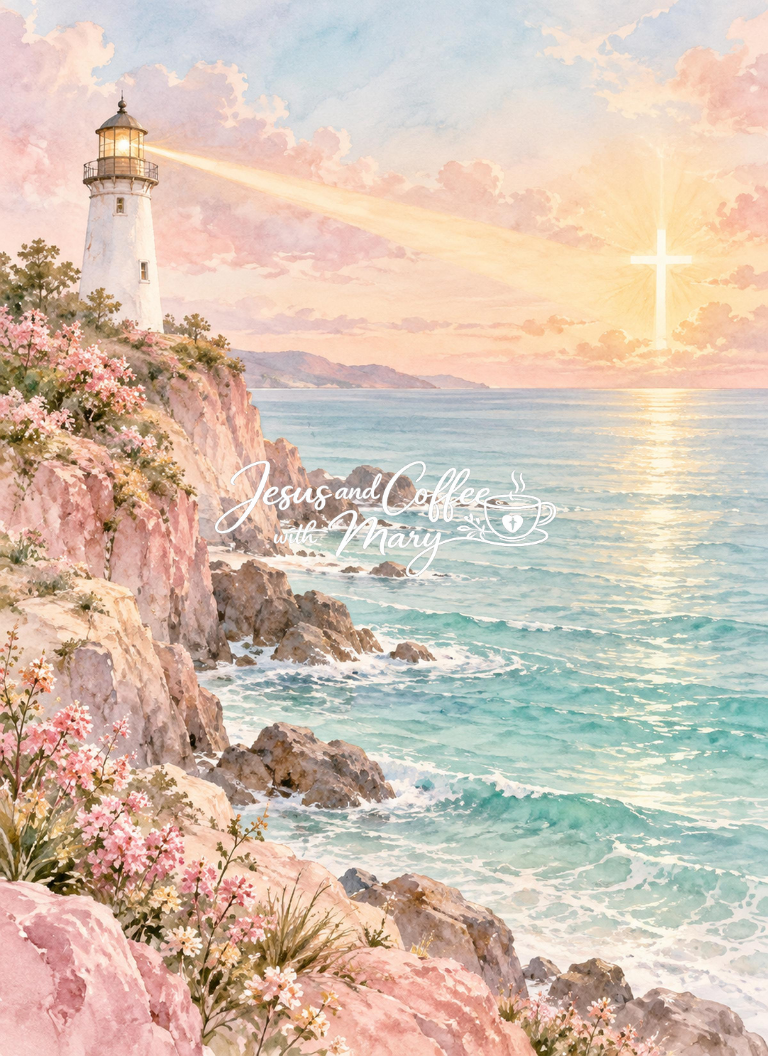 Lighthouse & Water Printable Papers, Tags & Ephemera