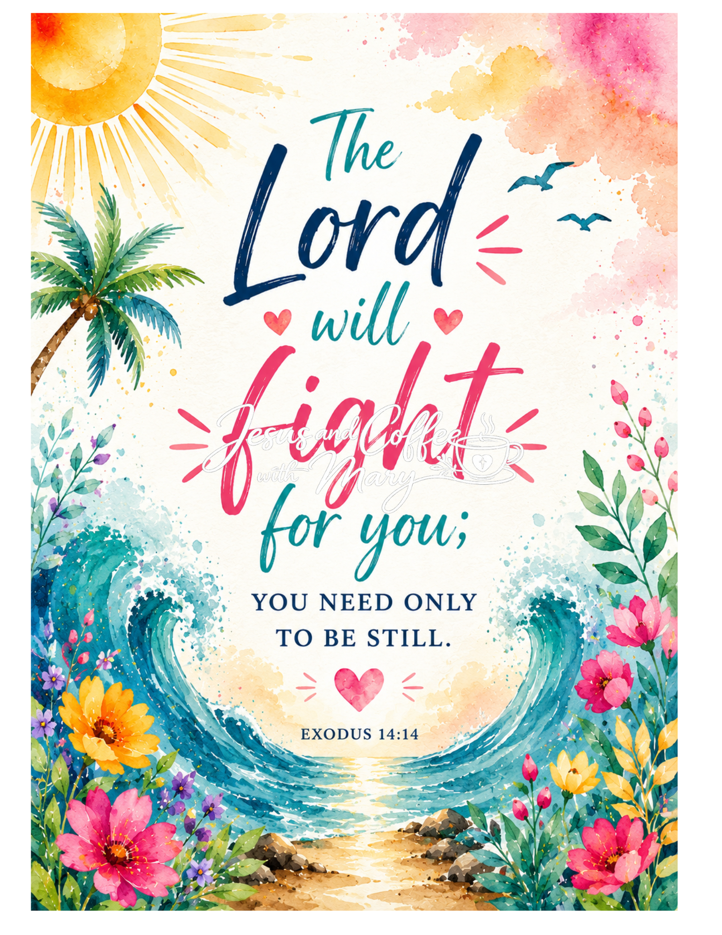Beautiful Watercolor Bible Tip-Ins Set 1 | Printable Bible Journaling PDF