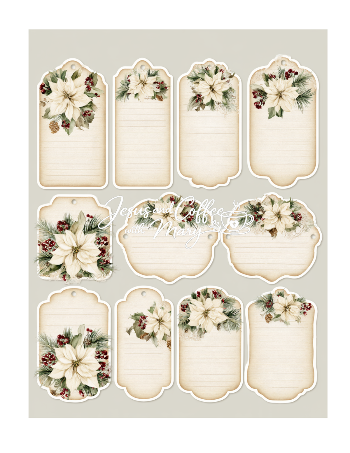 The Promise of Christmas | 25-Day Advent Bible Study, Prayer Journal & Christmas Printable Bundle