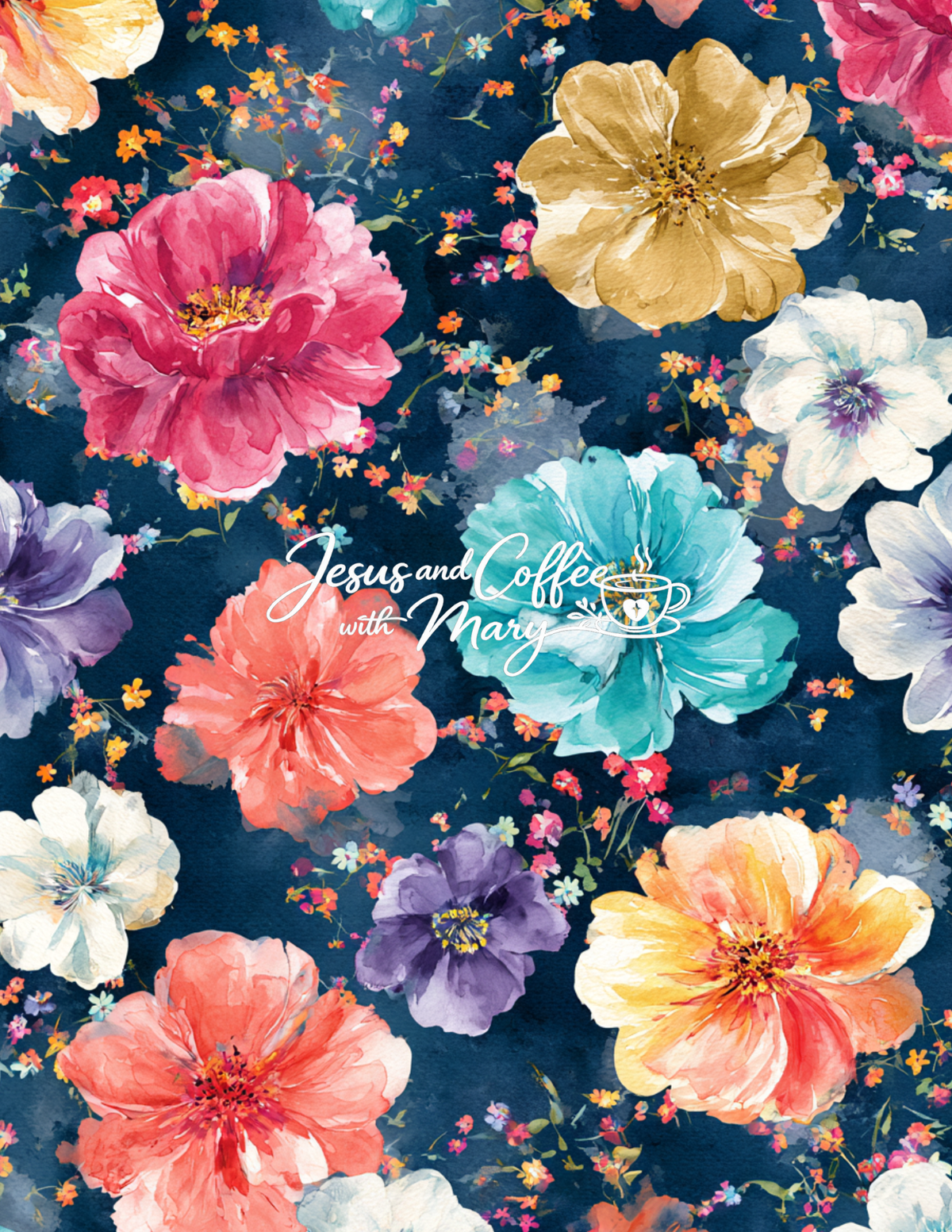 Watercolor Floral Paper Pack | 48 Printable Digital Papers 🌸💕