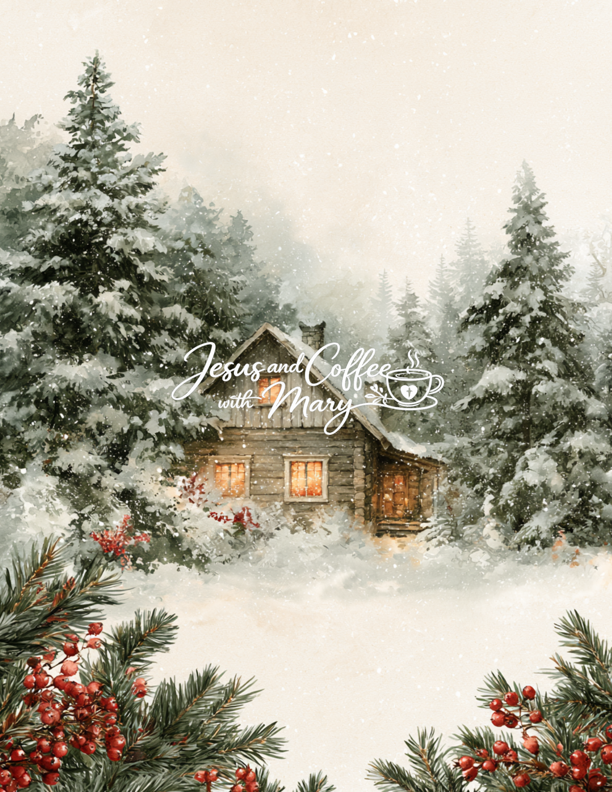 The Promise of Christmas | 25-Day Advent Bible Study, Prayer Journal & Christmas Printable Bundle