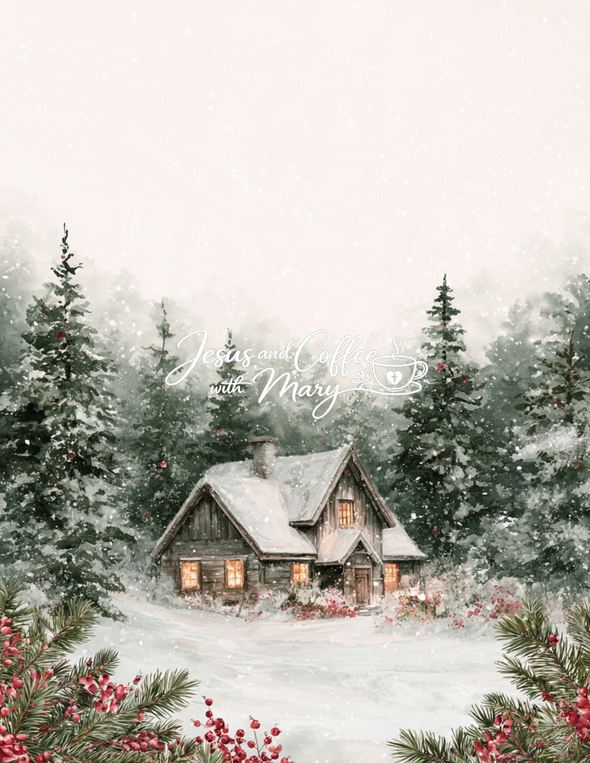 The Promise of Christmas | 25-Day Advent Bible Study, Prayer Journal & Christmas Printable Bundle