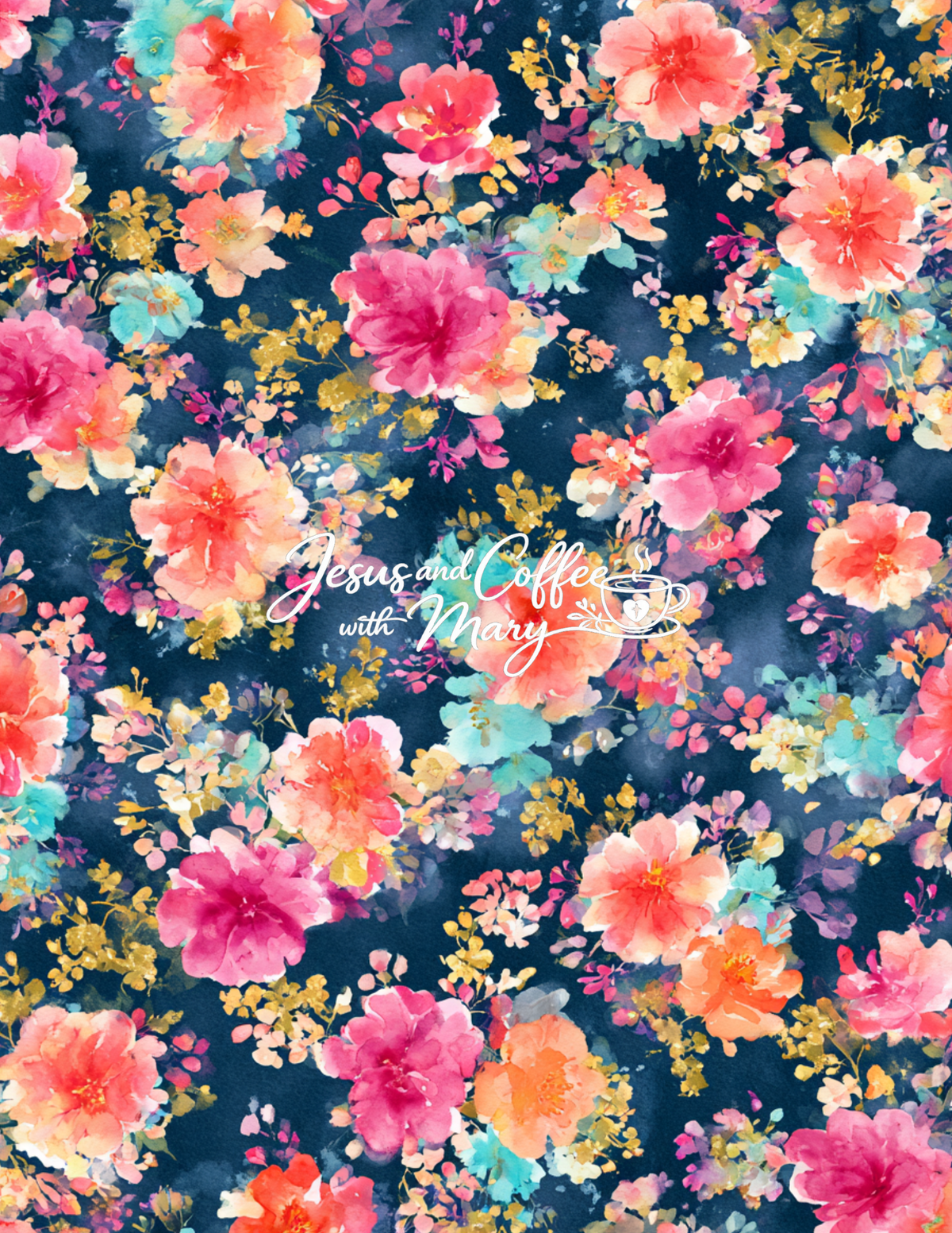 Watercolor Floral Paper Pack | 48 Printable Digital Papers 🌸💕