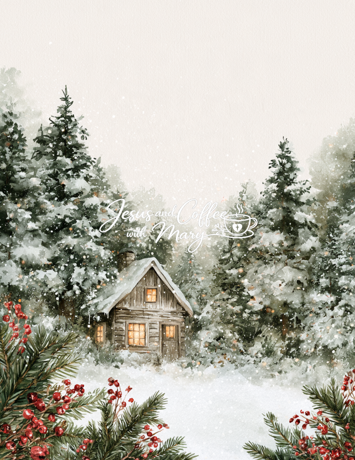 The Promise of Christmas | 25-Day Advent Bible Study, Prayer Journal & Christmas Printable Bundle