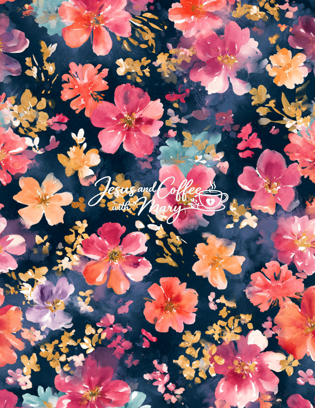 Watercolor Floral Paper Pack | 48 Printable Digital Papers 🌸💕