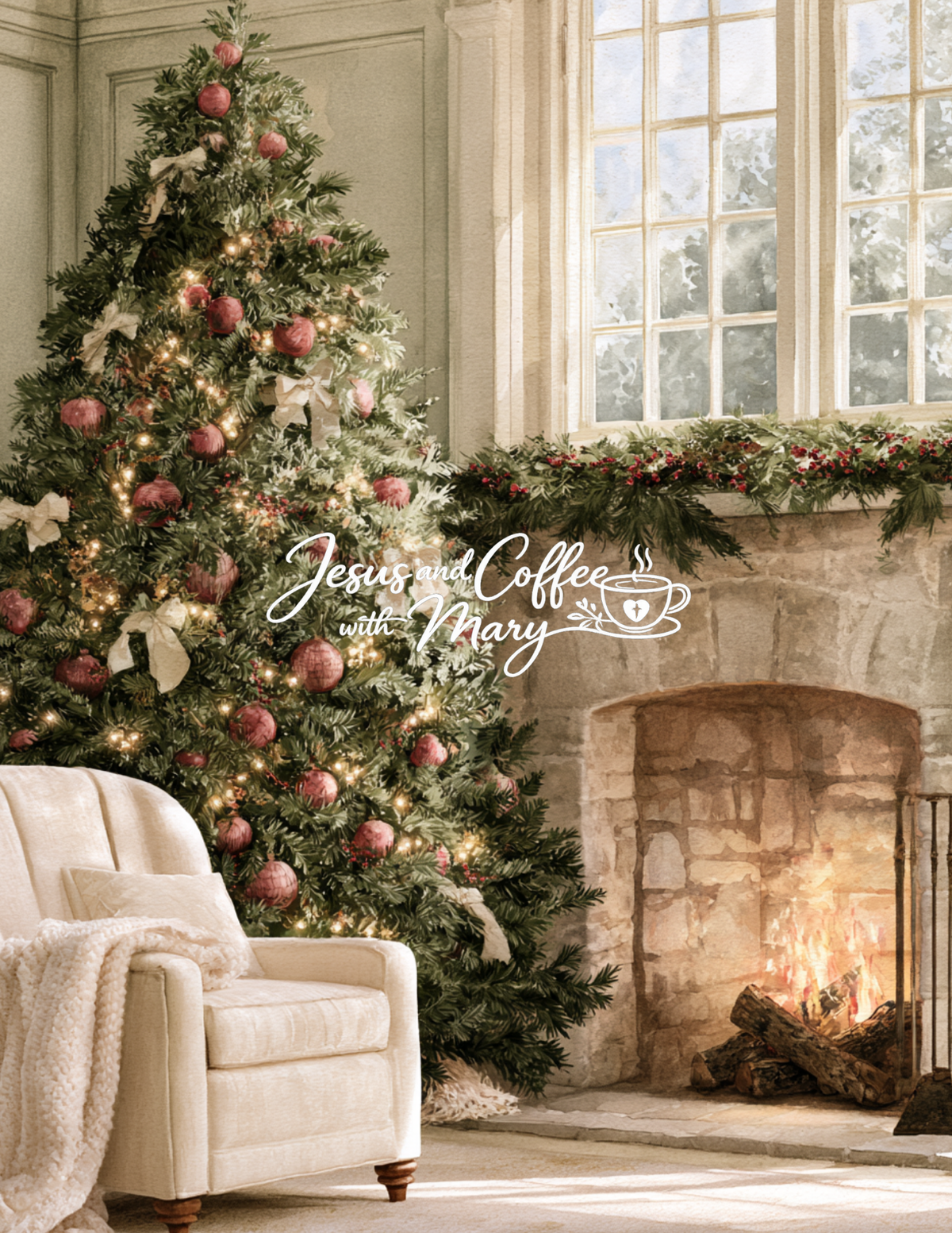 The Promise of Christmas | 25-Day Advent Bible Study, Prayer Journal & Christmas Printable Bundle