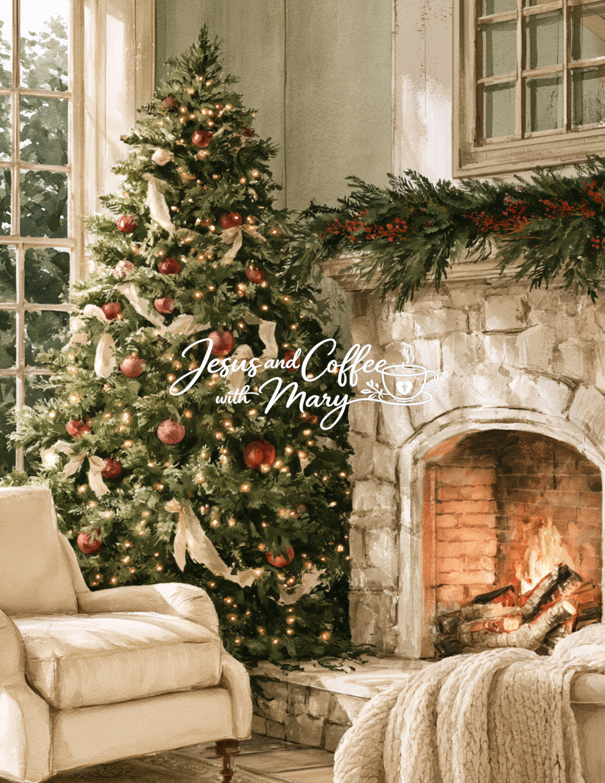 The Promise of Christmas | 25-Day Advent Bible Study, Prayer Journal & Christmas Printable Bundle