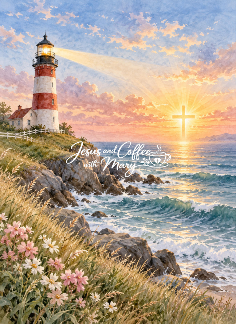 Lighthouse & Water Printable Papers, Tags & Ephemera