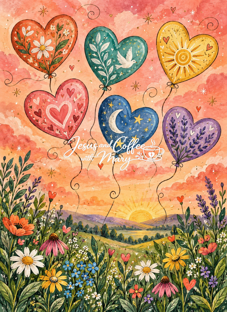 Whimsical Hearts Printable Papers, Tags & Ephemera Set