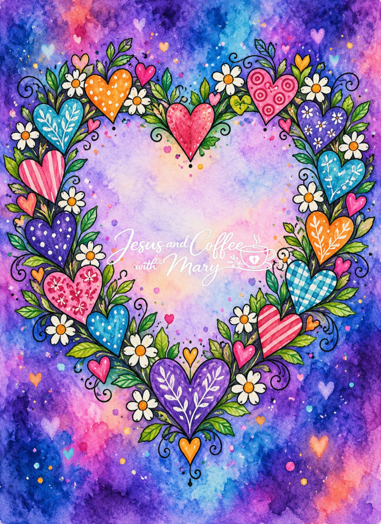 Whimsical Hearts Printable Papers, Tags & Ephemera Set