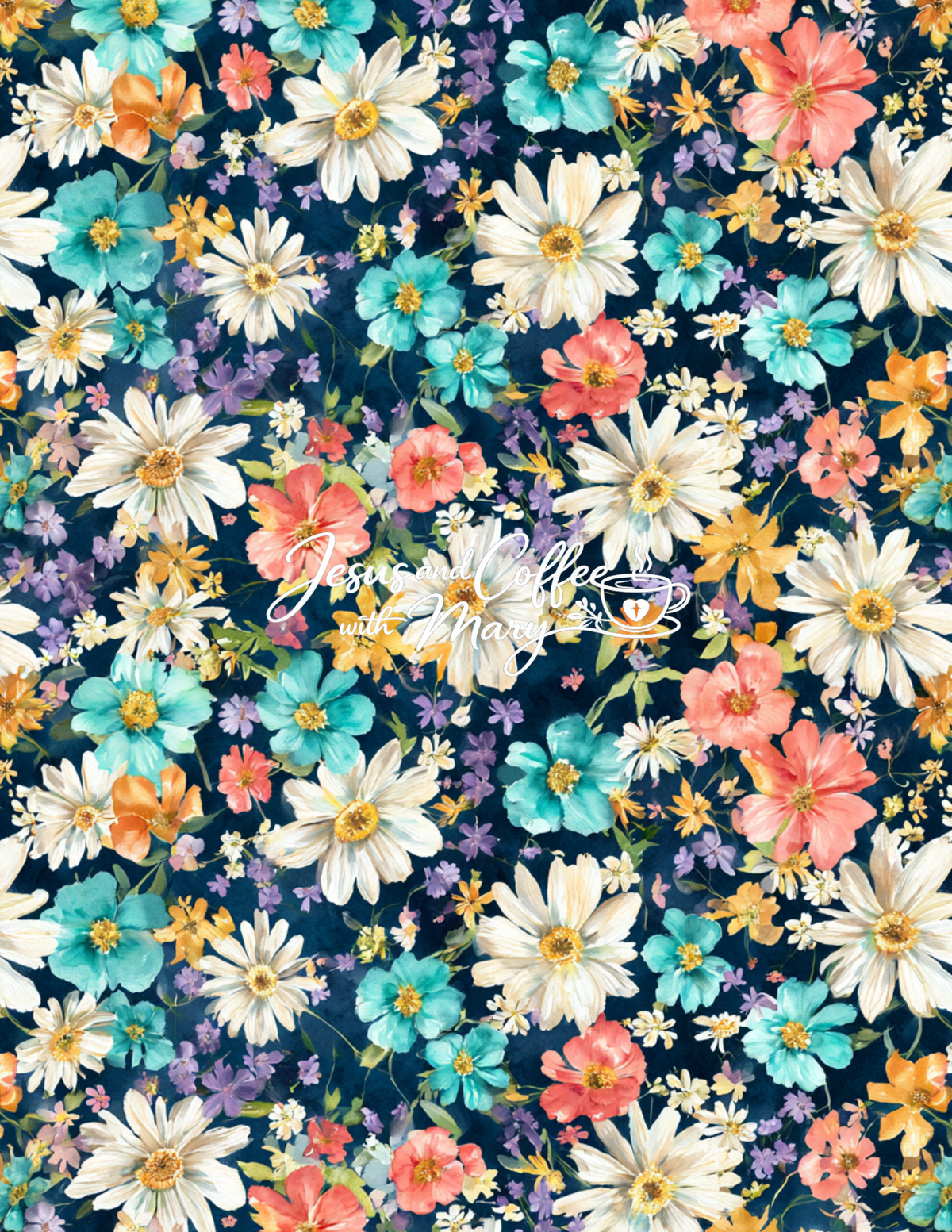 Watercolor Floral Paper Pack | 48 Printable Digital Papers 🌸💕