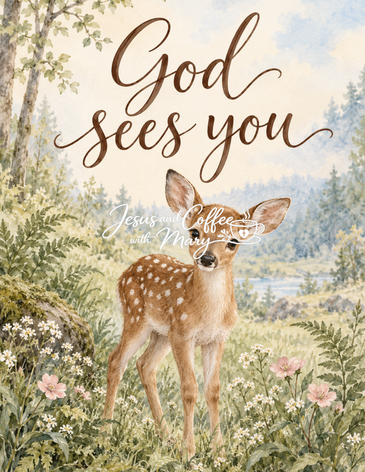 Woodland Baby Animal Printable Tip-In Set | 12 Watercolor Bible Journaling Tip-ins