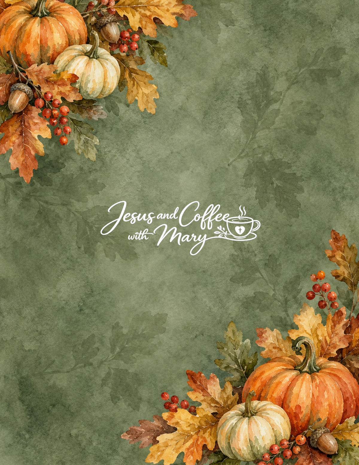 Autumn Printable Paper, Tags & Ephemera | Pumpkin Fall Digital Download